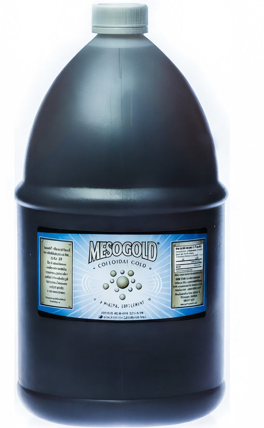 MesoGold ® Colloidal Gold, 20 ppm, 1 Gallon (3.785 Liters)