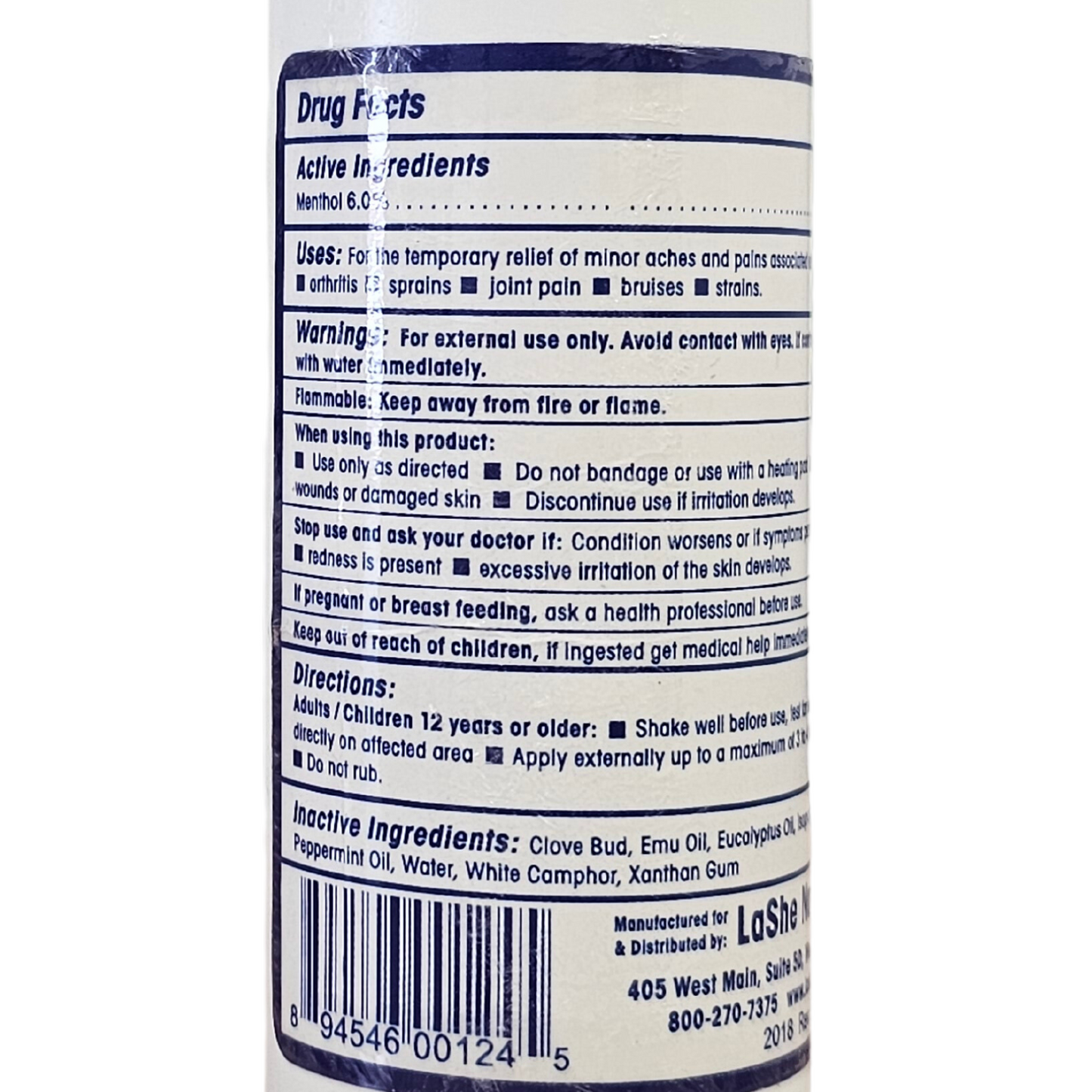 Dakota Muscle Relief 3oz Roll-on