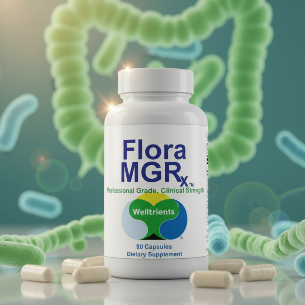 Flora MGRx™ | Advanced Probiotic Supplement for Digestive Health