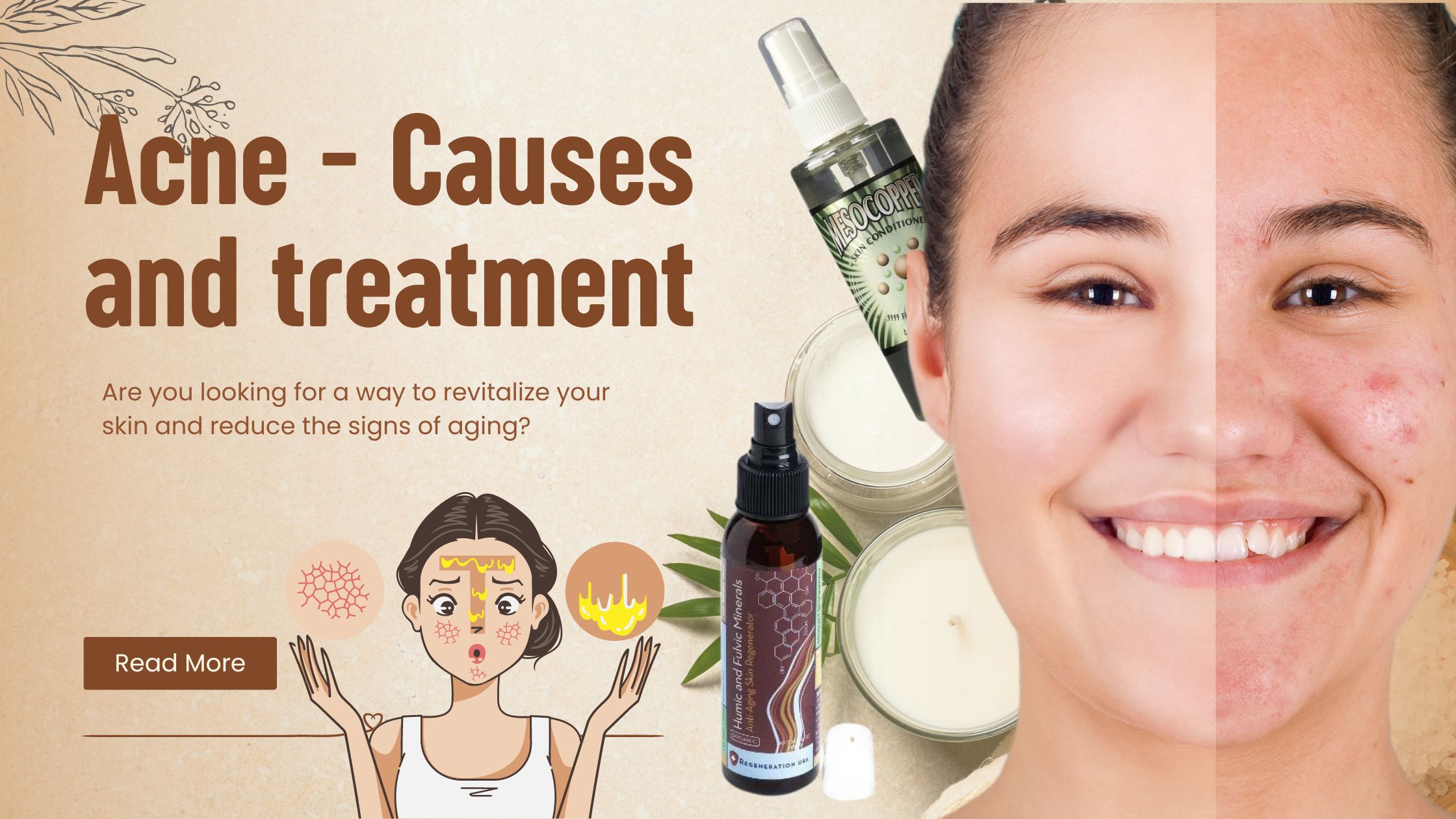 Acne - Causes and treatment