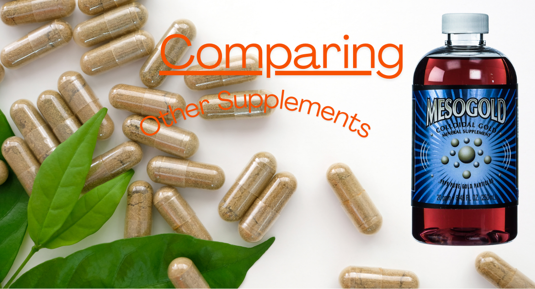 Colloidal Gold vs. Other Supplements: A Comprehensive Comparison