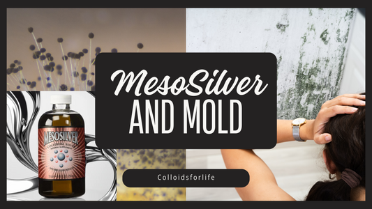 Lets start with this one How MesoSilver Can Combat Mold: A Natural Alternative for Home & Health