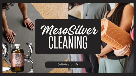 The Natural Way to Freshen Yoga Mats and Gym Equipment: MesoSilver for Germ Control