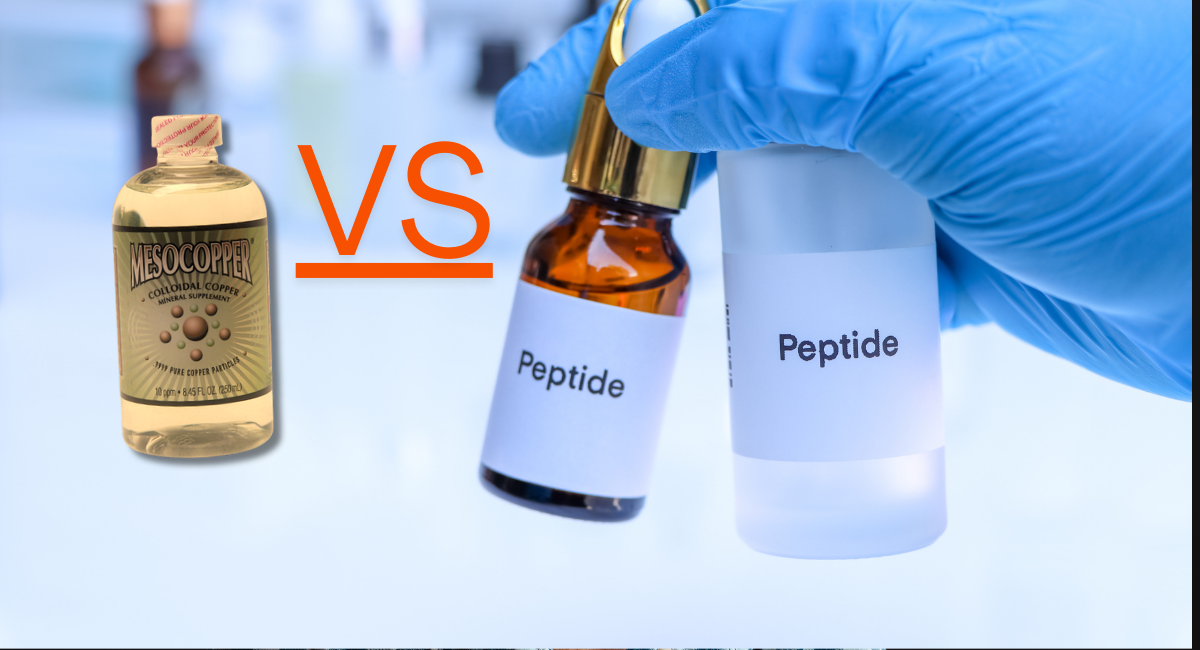 Colloidal Copper vs. Copper Peptides: What’s the Difference?