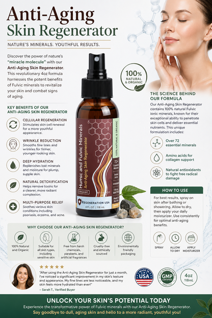 Anti-Aging Skin Regenerator 4oz