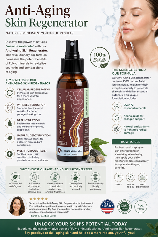 Anti-Aging Skin Regenerator 4oz