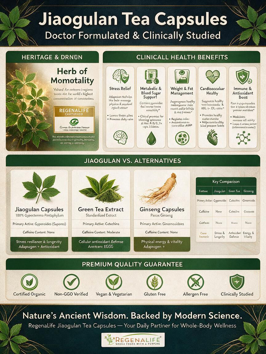 Jiaogulan Tea Capsules