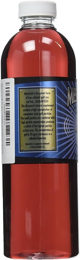 MesoGold ® Colloidal Gold 20 ppm 500mL (16.9 oz.)