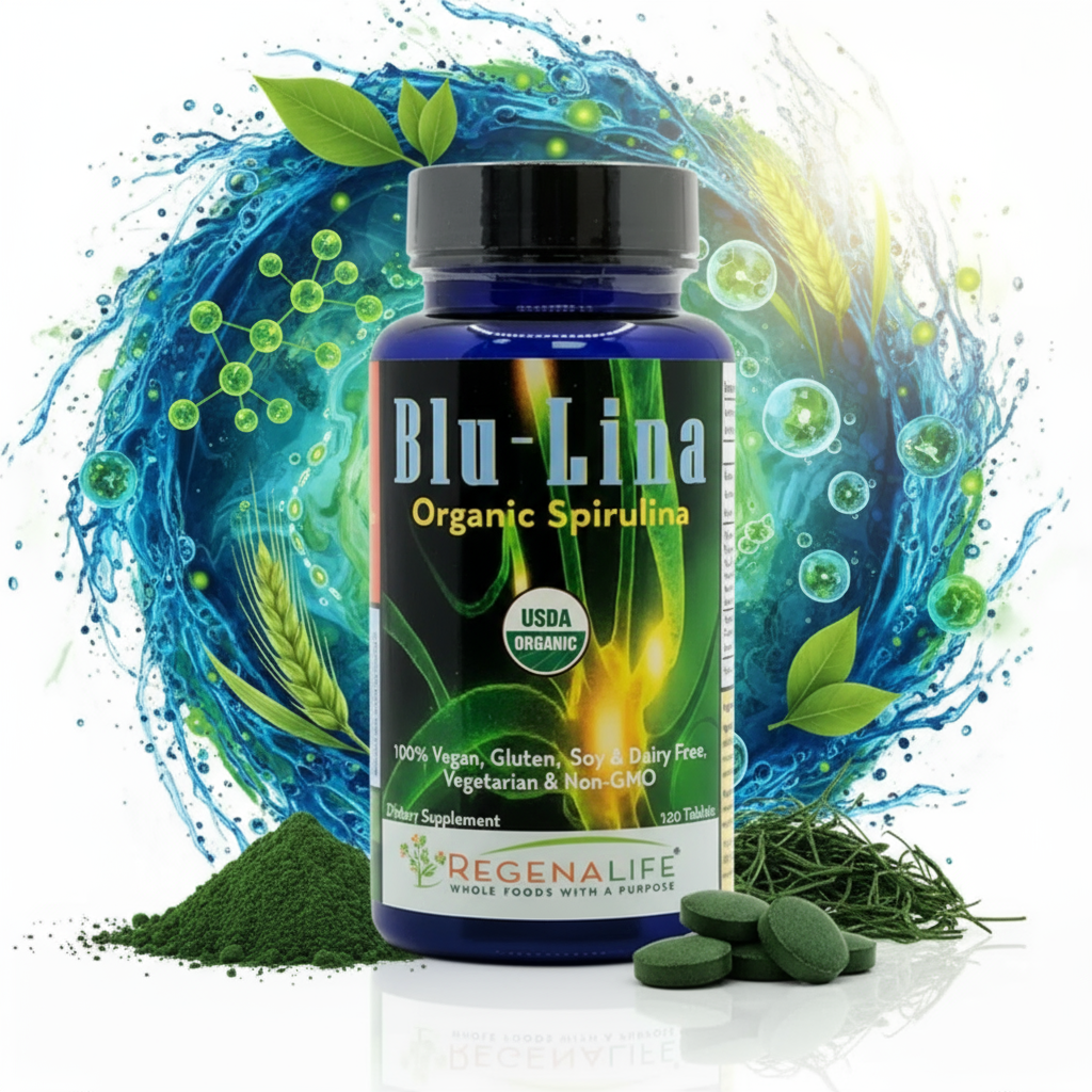 Blu-Lina Organic Spirulina