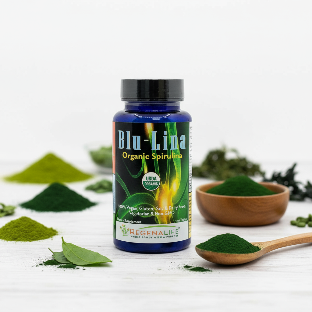 Blu-Lina Organic Spirulina