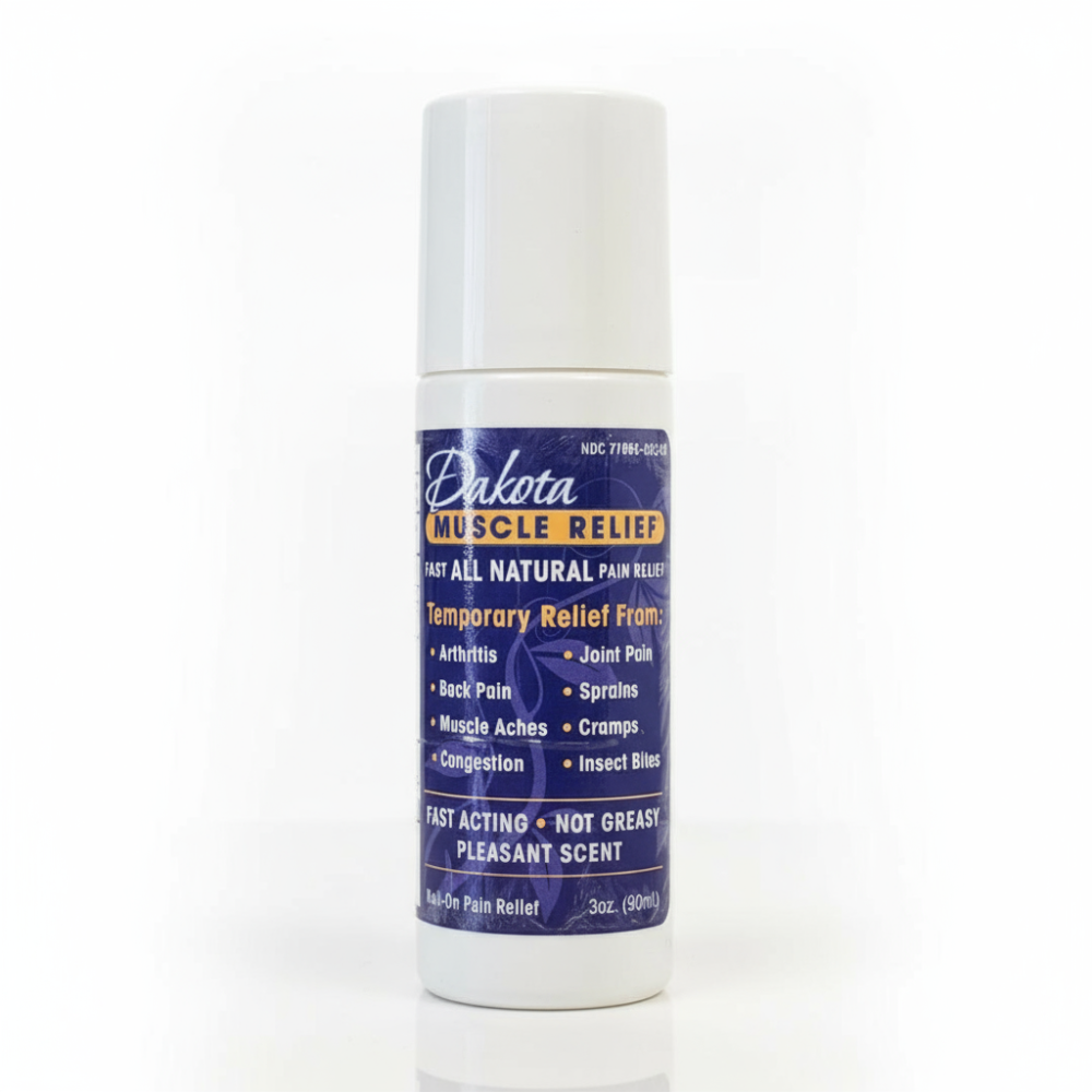 Dakota Muscle Relief 3oz Roll-on