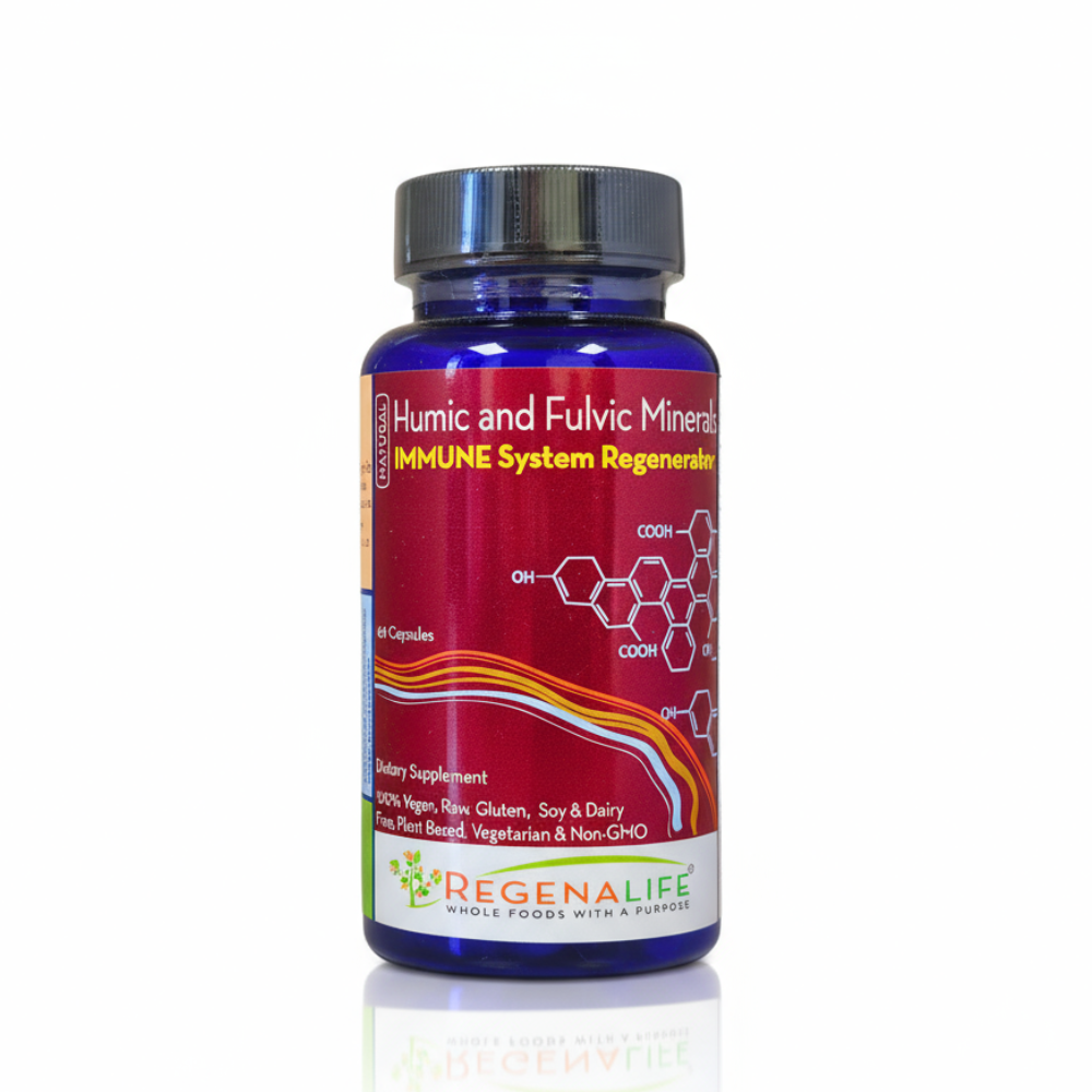 Humic and Fulvic Minerals- Immune System Regenerator - 60 Capsules