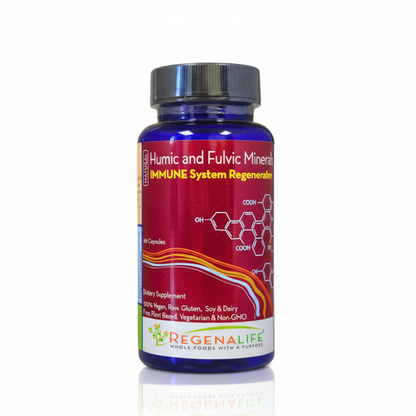 Humic and Fulvic Minerals- Immune System Regenerator - 60 Capsules
