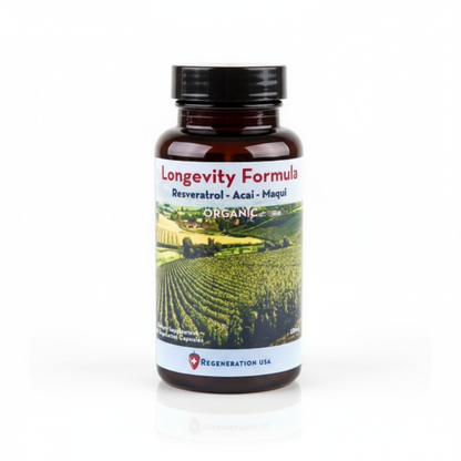 Longevity Formula - Resveratrol, Acai & Maqui Berry