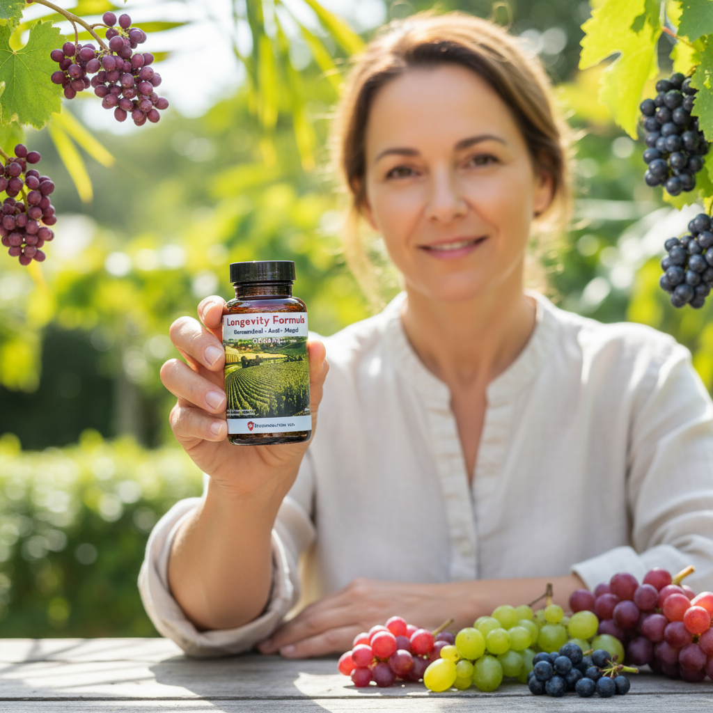 Longevity Formula - Resveratrol, Acai & Maqui Berry
