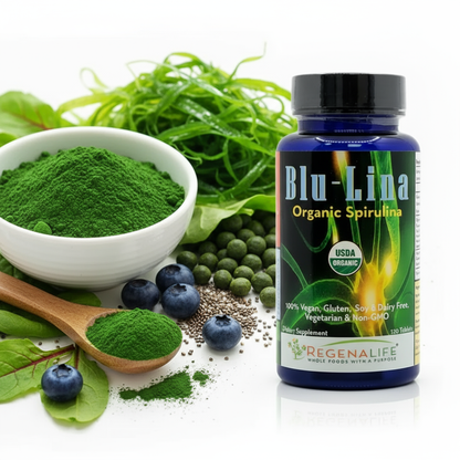 Blu-Lina Organic Spirulina