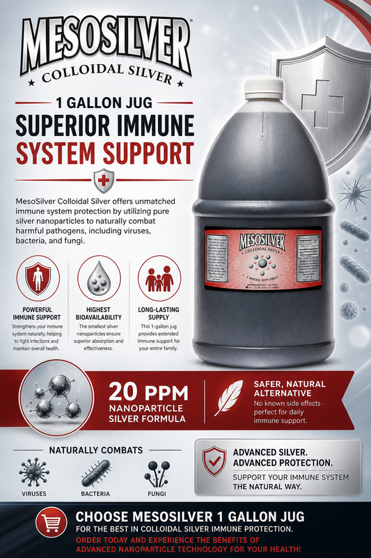 MesoSilver® Colloidal Silver 1 Gallon Jug